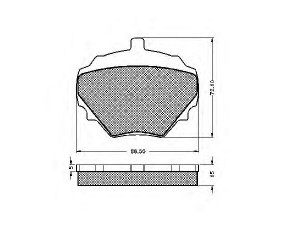 SPIDAN 31044 stabdžių trinkelių rinkinys, diskinis stabdys 
 Techninės priežiūros dalys -> Papildomas remontas
GBP90266, GBP90271, RTC-3164, RTC-6591