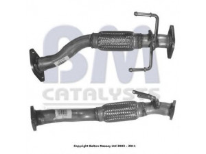 BM CATALYSTS BM50176 išleidimo kolektorius 
 Išmetimo sistema -> Išmetimo vamzdžiai
286101C550