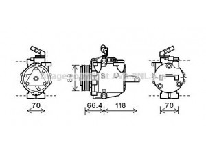 AVA QUALITY COOLING MTK225 kompresorius, oro kondicionierius 
 Oro kondicionavimas -> Kompresorius/dalys
MR568860