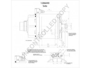 PRESTOLITE ELECTRIC 1286B690 kintamosios srovės generatorius
11200036