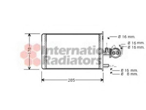 VAN WEZEL 40006173 šilumokaitis, salono šildymas 
 Šildymas / vėdinimas -> Šilumokaitis
644862, 7661840