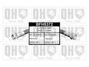 QUINTON HAZELL BFH5372 stabdžių žarnelė 
 Stabdžių sistema -> Stabdžių žarnelės
4806.C0