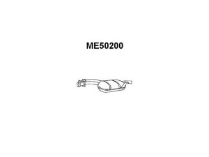 VENEPORTE ME50200 vidurinis duslintuvas 
 Išmetimo sistema -> Duslintuvas
1244900415, 1244901821, 1244911100