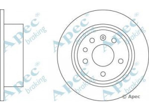 APEC braking DSK523 stabdžių diskas 
 Stabdžių sistema -> Diskinis stabdys -> Stabdžių diskas
569101, 569205, 90222362, 90272328