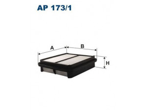 FILTRON AP173/1 oro filtras 
 Techninės priežiūros dalys -> Techninės priežiūros intervalai
1378077E00, 1378077E00000, 1378077ES0