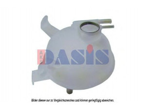 AKS DASIS 153002N išsiplėtimo bakelis, aušinimo skystis 
 Aušinimo sistema -> Radiatorius/alyvos aušintuvas -> Išsiplėtimo bakelis, variklio aušinimo skystis
09129478, 1304231, 1304648, 90410058