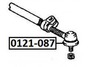 ASVA 0121-087 skersinės vairo trauklės galas 
 Vairavimas -> Vairo mechanizmo sujungimai
45046-69126, 45046-69135