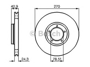BOSCH 0 986 478 166 stabdžių diskas 
 Dviratė transporto priemonės -> Stabdžių sistema -> Stabdžių diskai / priedai
1514235, 5025611, 5029816, 95VX 1125 BA