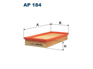 FILTRON AP184 oro filtras 
 Techninės priežiūros dalys -> Techninės priežiūros intervalai
1780102040, 178010204000, 1780102040A