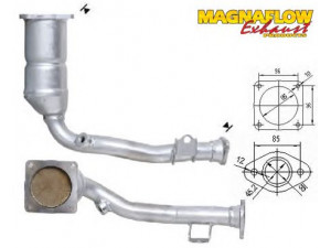 MAGNAFLOW 70920 katalizatoriaus keitiklis 
 Išmetimo sistema -> Katalizatoriaus keitiklis
1731P4