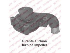 DELPHI WP1770 vandens siurblys 
 Aušinimo sistema -> Vandens siurblys/tarpiklis -> Vandens siurblys
1031279, 1674083, 5024297