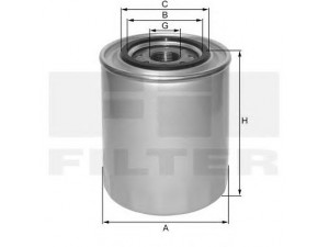 FIL FILTER ZP 94 alyvos filtras 
 Techninės priežiūros dalys -> Techninės priežiūros intervalai
15601-87305-000, 15601-87310-LOC