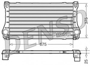 DENSO DIT50005 tarpinis suslėgto oro aušintuvas, kompresorius 
 Variklis -> Oro tiekimas -> Įkrovos agregatas (turbo/superįkrova) -> Tarpinis suslėgto oro aušintuvas
179400R040
