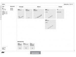 DINEX 150200150 išmetimo sistema