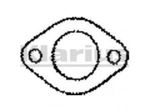 KLARIUS 410039 tarpiklis, išleidimo kolektorius
102078, 988803, 20711R7400, 988803