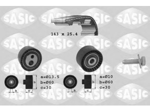 SASIC 1750025 paskirstymo diržo komplektas 
 Techninės priežiūros dalys -> Papildomas remontas
083191, 083190
