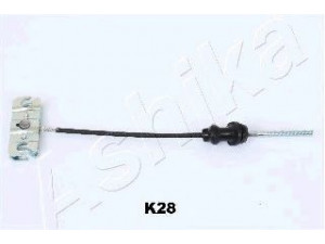 ASHIKA 131-0K-K28 trosas, stovėjimo stabdys 
 Stabdžių sistema -> Valdymo svirtys/trosai
0K9A244150C