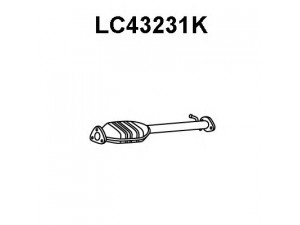 VENEPORTE LC43231K katalizatoriaus keitiklis 
 Išmetimo sistema -> Katalizatoriaus keitiklis
46803233, 46813000, 55185921, 55188750