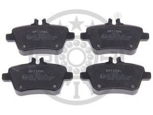 OPTIMAL 12606 stabdžių trinkelių rinkinys, diskinis stabdys 
 Techninės priežiūros dalys -> Papildomas remontas
0064202320, 0064207920, 0064208020