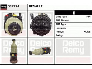 DELCO REMY DSP774 hidraulinis siurblys, vairo sistema 
 Vairavimas -> Vairo pavara/siurblys