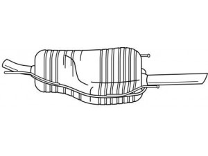 AKS DASIS SG41605 galinis duslintuvas