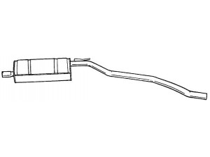 AKS DASIS SG38612 galinis duslintuvas