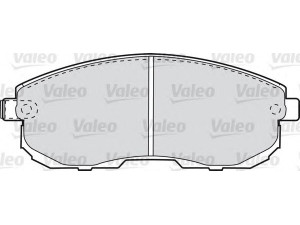 VALEO 598787 stabdžių trinkelių rinkinys, diskinis stabdys 
 Techninės priežiūros dalys -> Papildomas remontas
41060-40U90, 41060-40U92, 41060-89E90