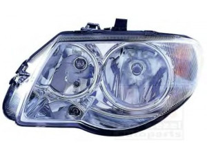 VAN WEZEL 0734961 priekinis žibintas 
 Kėbulas -> Priekinis žibintas/dalys -> Priekinis žibintas/įterp.
04857831AC, 4857831