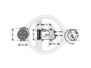 DIEDERICHS 7101602 kompresorius, oro kondicionierius 
 Oro kondicionavimas -> Kompresorius/dalys
8D0260805D, 8D0260805M, 8D0260805D