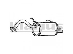 KLARIUS DN520T galinis duslintuvas 
 Išmetimo sistema -> Duslintuvas
201001F501, 201005F600, 201005F600KE