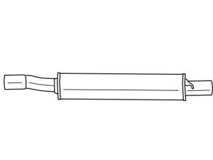 AKS DASIS SG12485 vidurinis duslintuvas