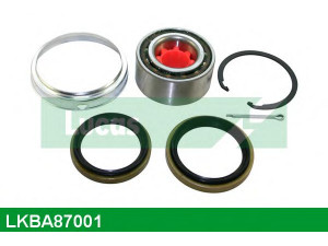 LUCAS ENGINE DRIVE LKBA87001 rato guolio komplektas 
 Ašies montavimas/vairavimo mechanizmas/ratai -> Rato stebulė/montavimas -> Rato guolis