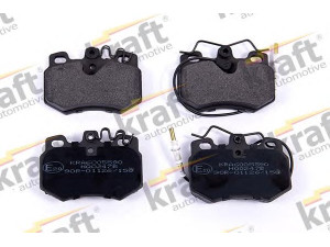 KRAFT AUTOMOTIVE 6005590 stabdžių trinkelių rinkinys, diskinis stabdys 
 Techninės priežiūros dalys -> Papildomas remontas
95607093, 95607098, 95611498, 95647733