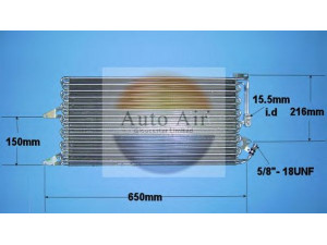 AUTO AIR GLOUCESTER 16-1118 kondensatorius, oro kondicionierius
46479313