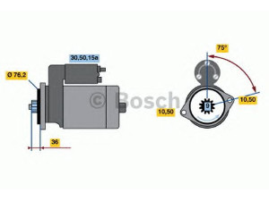 BOSCH 0 986 012 660 starteris 
 Elektros įranga -> Starterio sistema -> Starteris
911 604 101 01