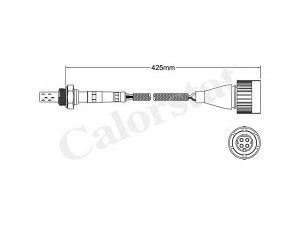 CALORSTAT by Vernet LS140615 lambda jutiklis 
 Išmetimo sistema -> Jutiklis/zondas
11781247235, 11781720845, 11781735400