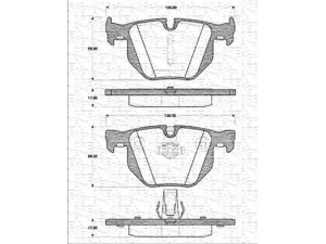 MAGNETI MARELLI 363702161260 stabdžių trinkelių rinkinys, diskinis stabdys 
 Techninės priežiūros dalys -> Papildomas remontas
34216763043, 34216763044, 34216769105