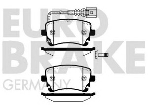 EUROBRAKE 5502224764 stabdžių trinkelių rinkinys, diskinis stabdys 
 Techninės priežiūros dalys -> Papildomas remontas
4B3698451, 4F0698451, 4F0698451F