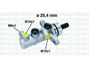 METELLI 05-0759 pagrindinis cilindras, stabdžiai 
 Stabdžių sistema -> Pagrindinis stabdžių cilindras
51100-65D80