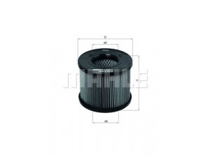 KNECHT LX 2283 oro filtras 
 Techninės priežiūros dalys -> Techninės priežiūros intervalai
834261, 8971786090, 8971786091