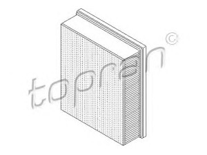 TOPRAN 112 386 oro filtras 
 Filtrai -> Oro filtras
074 129 620A