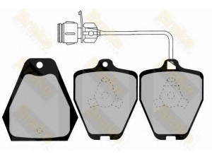 Brake ENGINEERING PA1229 stabdžių trinkelių rinkinys, diskinis stabdys 
 Techninės priežiūros dalys -> Papildomas remontas
441615105AA, 441615106AA, 441698151G