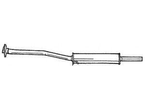 AKS DASIS SG22408 vidurinis duslintuvas