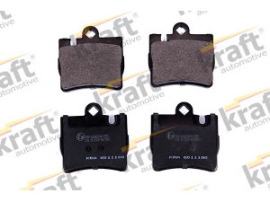 KRAFT AUTOMOTIVE 6011180 stabdžių trinkelių rinkinys, diskinis stabdys 
 Techninės priežiūros dalys -> Papildomas remontas
0034200620, 0034201920, 0044209420