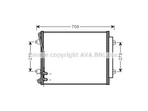 AVA QUALITY COOLING VWA5226D kondensatorius, oro kondicionierius 
 Oro kondicionavimas -> Kondensatorius
3C0820411B, 3C0820411D