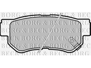 BORG & BECK BBP2163 stabdžių trinkelių rinkinys, diskinis stabdys 
 Techninės priežiūros dalys -> Papildomas remontas
4841305100, 583022EA00