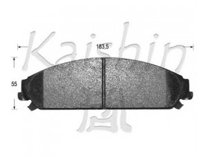 KAISHIN D10127 stabdžių trinkelių rinkinys, diskinis stabdys 
 Techninės priežiūros dalys -> Papildomas remontas
5142559AA