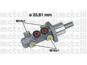 METELLI 05-0247 pagrindinis cilindras, stabdžiai 
 Stabdžių sistema -> Pagrindinis stabdžių cilindras
4A0 611 019, 4A0 611 019C, 4A0 611 021B