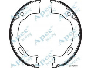APEC braking SHU767 stabdžių trinkelė 
 Stabdžių sistema -> Būgninis stabdys -> Stabdžių įdėklas/ trinkelė
05093390AA, 05093390AB