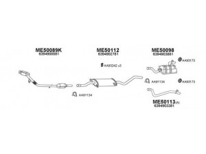 VENEPORTE 500232 išmetimo sistema 
 Išmetimo sistema -> Išmetimo sistema, visa